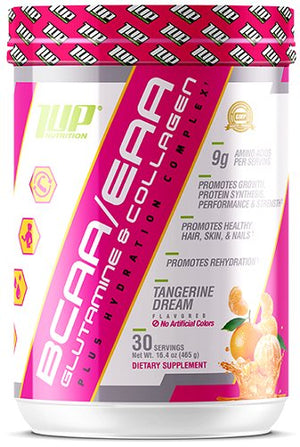 1Up Nutrition Her BCAA/EAA Glutamine & Collagen Plus Hydration Complex, Tangerine Dream - 465 grams - 1Up Nutrition