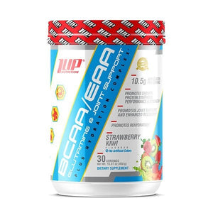 1Up Nutrition His BCAA/EAA Glutamine & Joint Support Plus Hydration Complex, Strawberry Kiwi - 450 grams - 1Up Nutrition