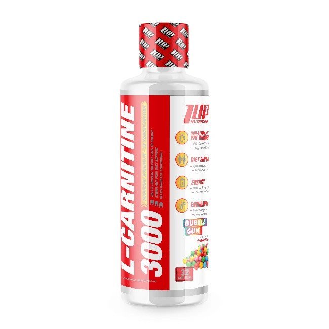 1Up Nutrition L-Carnitine 3000, Bubble Gum - 480 ml.