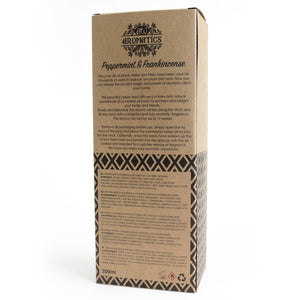 200ml Peppermint & Frankincense Essential Oil Reed Diffuser - RDEO