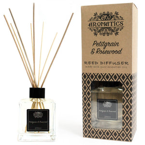 200ml Petitgrain & Rosewood Essential Oil Reed Diffuser - RDEO