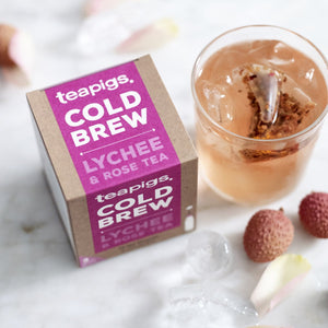 Teapigs Cold Brew Lychee & Rose 10 Tea Temples