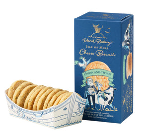 Island Bakery  Cheese Biscuits Onion and Thyme 100g