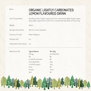 Whole Earth  Organic Sparkling Lemonade 330ml