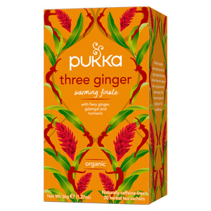 three ginger tea