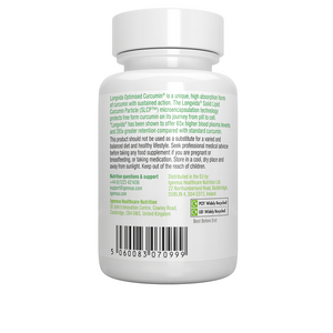 longvida optimised curcumin 500mg 30s