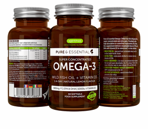 pure essential omega 3 60s