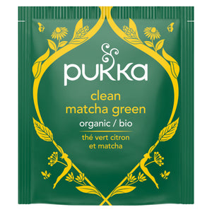 clean matcha green tea