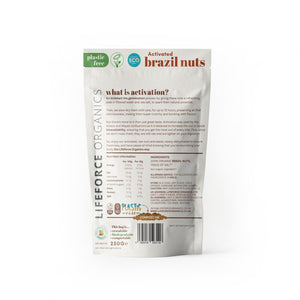 activated brazil nuts organic 250g