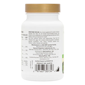 source of life garden certified organic vitamin b12 60s