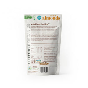 activated almonds organic 250g