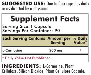 Kirkmans L-Carnosine 200mg 90's