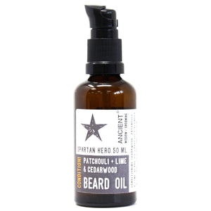 50ml Beard Oil - Spartan Hero - Condition! - BeardO