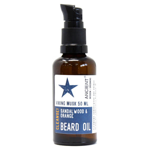 50ml Beard Oil - Viking Musk - Cleanse! - BeardO