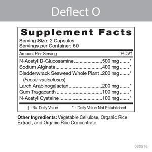 D'Adamo Personalized Nutrition Deflect Lectin Blocking Formula for Type O 120's
