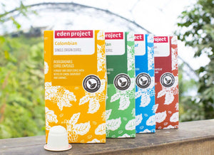 Eden Project Espresso Decaf Compostable Coffee Capsules
