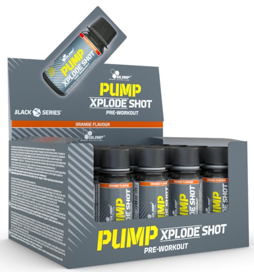 Pump Xplode Shot, Orange - 20 x 60 ml.