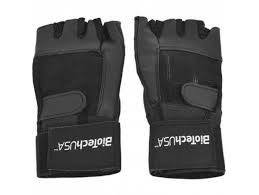 houston gloves black large