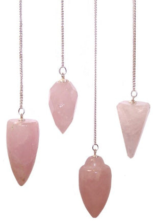 magic pendulum rose quartz