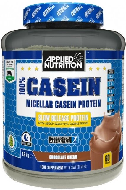 100% Casein Protein, Vanilla - 1800 grams