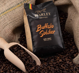 Marley Coffee  Buffalo Soldier Dark Roast Organic Whole Bean 227g