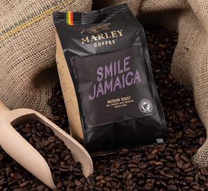 Marley Coffee  Smile Jamaica Medium Roast Ground Coffee 227g