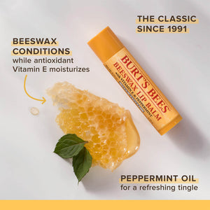 beeswax honey lip balm 4 pack