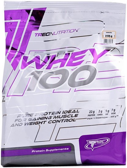Whey 100 (Bag), Vanilla - 2275 grams