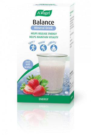 A Vogel (BioForce) Balance Mineral Drink Strawberry Flavour in Sachet 21 x 5.5g - A Vogel (BioForce)