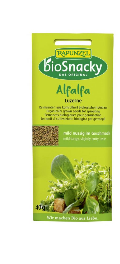 A Vogel (BioForce) bioSnacky Alfalfa Sprouting Seeds 40g