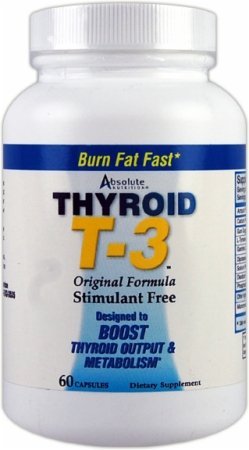 Absolute Nutrition Thyroid T3 - 60 caps - Absolute Nutrition