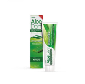 aloe vera fluoride free toothpaste triple action plus coq10 100ml