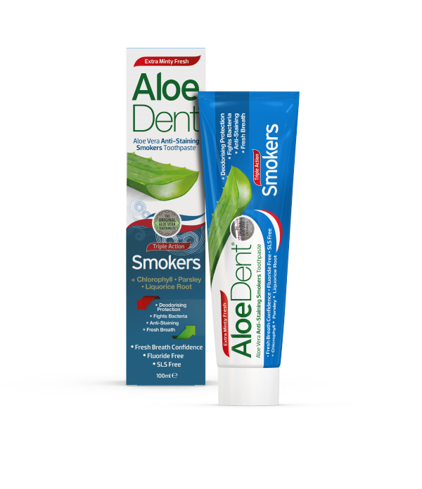 Aloe Dent Aloe Vera Anti-Staining Smokers Toothpaste 100ml