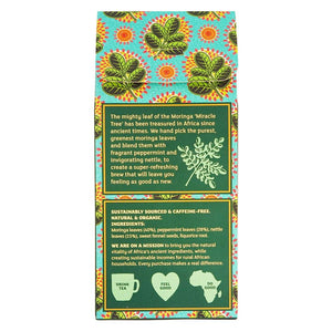 Aduna Cleanse Mint, Nettle & Moringa Organic 15 Tea Pyramids - Aduna