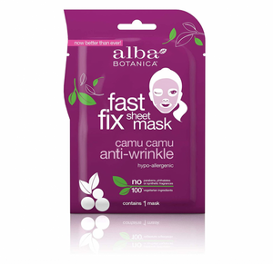 Alba Botanica Camu Camu Anti-Wrinkle Sheet Mask Single
