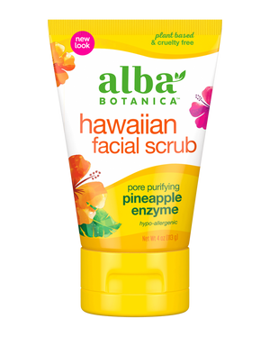 hawaiian facial scrub pineapple enzyme 113g