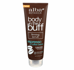 Alba Botanica Body in the Buff Firming Scrub Espresso & Coffee Beans 256g