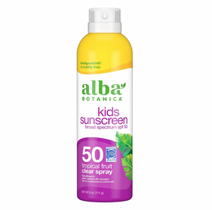 Alba Botanica Kids Sunscreen Tropical Fruit Clear Spray SPF50 171g