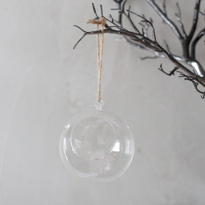 All Glass Terrarium - Globe Hanging Bowl - GTB