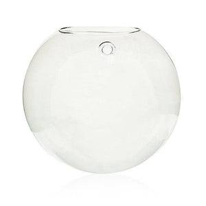 All Glass Terrarium - Large Hanging Wall Bowl - GTB