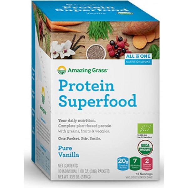 Amazing Grass Protein Superfood Vanilla 10 x 31g