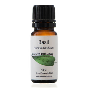 Amour Natural Basil Pure Essential Oil 10ml - Amour Natural