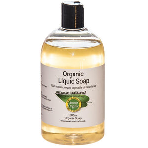 Amour Natural Organic Liquid Soap 500ml - Amour Natural