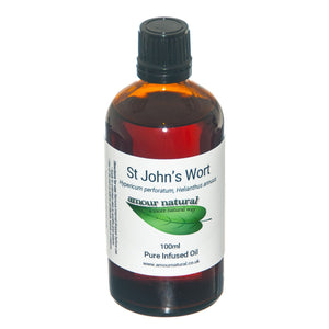 Amour Natural St John's Wort Infused Oil 100ml - Amour Natural