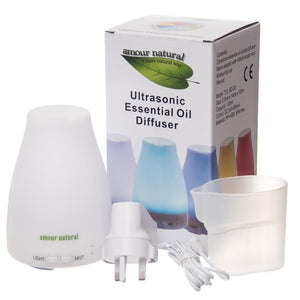 Amour Natural Ultrasonic Essential Oil Diffuser (Colour Changing) - Amour Natural