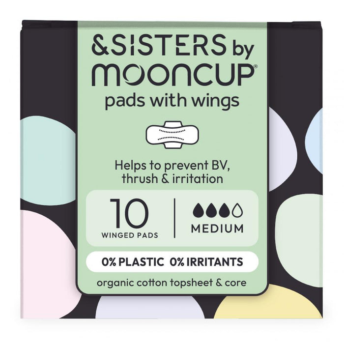 Mooncup Pads With Wings Medium 10s