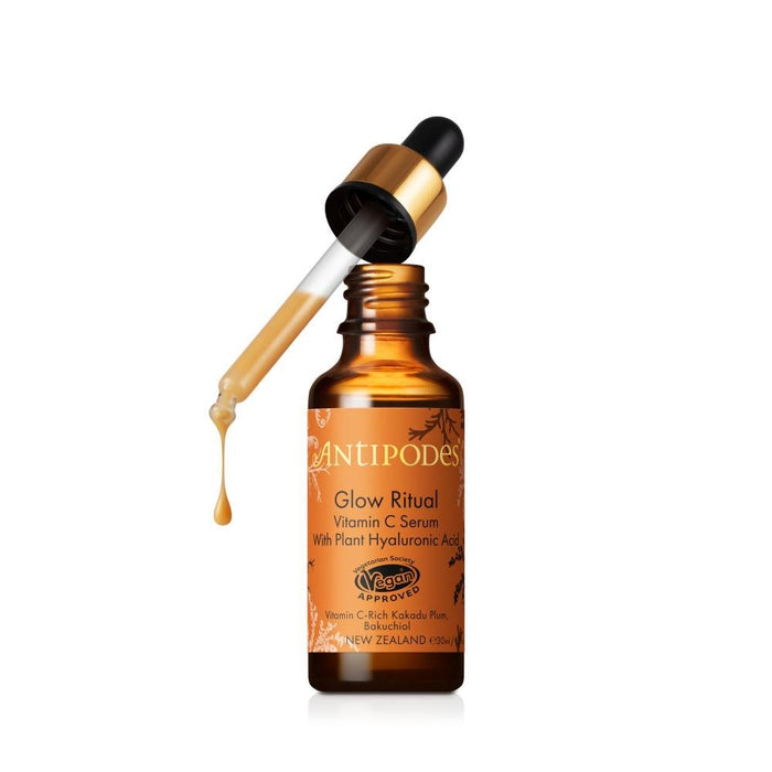 Antipodes Glow Ritual Vitamin C Serum With Plant Hyaluronic Acid 30ml