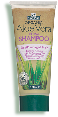 Aloe Pura Aloe Vera Herbal Shampoo (Dry/Damaged) 200ml