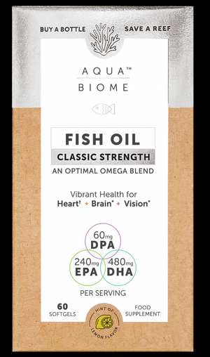 Aqua Biome Fish Oil Classic Strength 60's