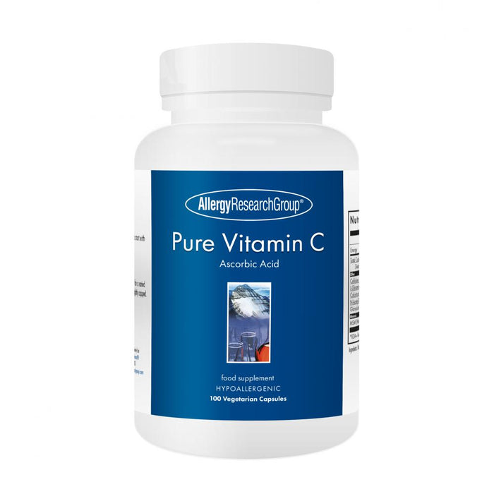 Allergy Research Pure Vitamin C Ascorbic Acid 100's